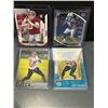 Image 1 : LOT OF 4 NFL FOOTBALL ROOKIE CARDS
