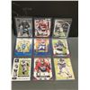 Image 1 : LOT OF 9 NFL FOOTBALL ROOKIE CARDS