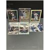 Image 1 : LOT OF 6 MLB BASEBALL CARDS SOME ROOKIES