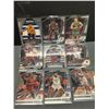 Image 1 : LOT OF 9 NBA BASKETBALL ROOKIE CARDS