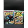 Image 1 : WHERE MONSTERS DWELL #31 AND MARVEL TRIPLE ACTION #6 (MARVEL COMICS)