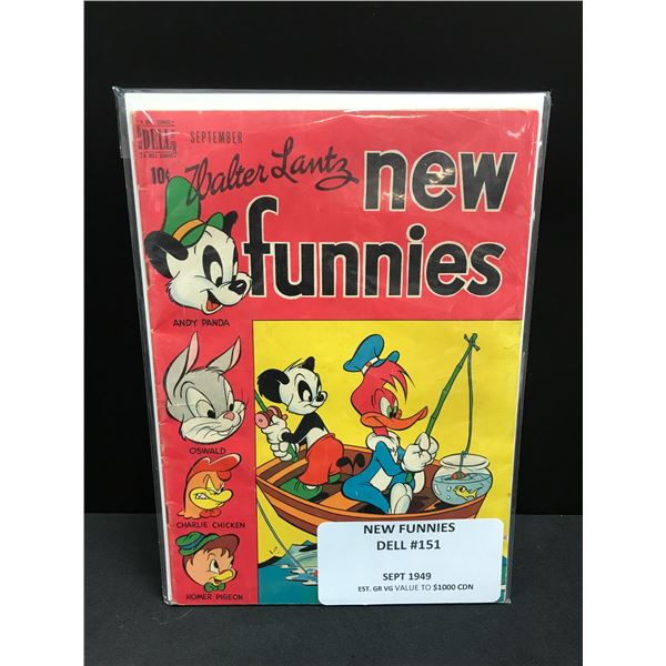 NEW FUNNIES # 151 (DELL COMICS)