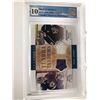 Image 1 : RYAN MILLER/JONATHAN QUICK TUNDRA TANDEMS DUAL JERSEY CARD (GCG 10)