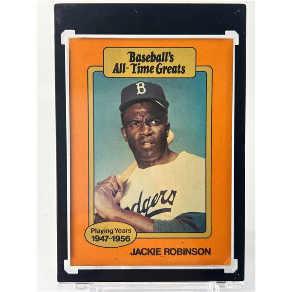 JACKIE ROBINSON BASEBALL'S ALL-TIME GREATS 1947-1956