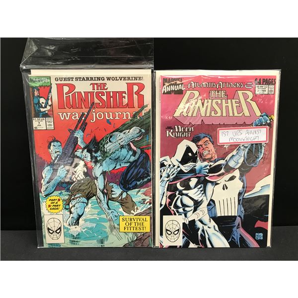 THE PUNISHER # 2 AND # 7   MARVEL COMICS
