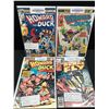 Image 1 : LOT OF HOWARD THE DUCK AND HUMAN FLY COMICS (MARVEL COMICS)