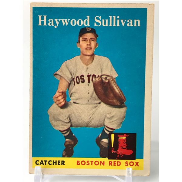 1958 TOPPS BASEBALL HAYWOOD SULLIVAN