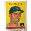 Image 1 : 1958 TOPPS BASEBALL ED MAYER