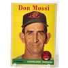 Image 1 : 1958 TOPPS BASEBALL DON MOSSI