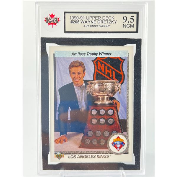 WAYNE GRETZKY ART ROSS TROPHY (KSA 9.5)