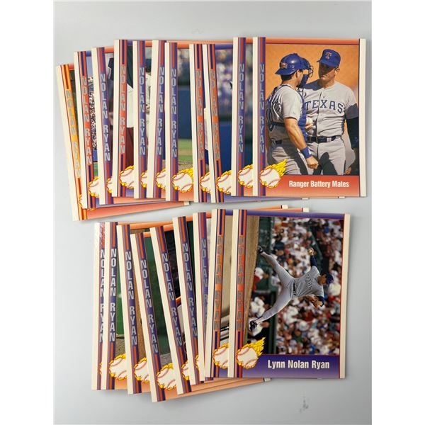 LARGE LOT OF NOLAN RYAN BASEBALL CARDS