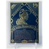 Image 1 : BABE RUTH BASEBALL LEGENDS HALL OF FAME ENSHRINEMENT 'PROMO' CARD