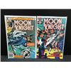 Image 1 : MOON KNIGHT #10 AND # 18 (MARVEL COMICS)