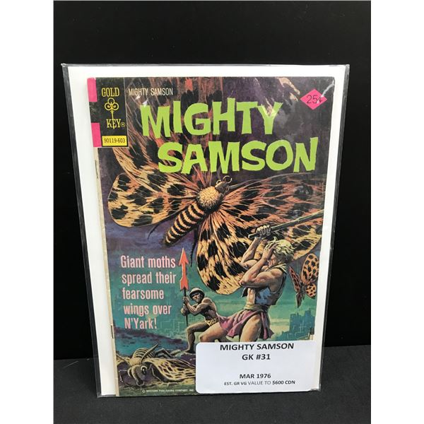 MIGHTY SAMSON #31 (GOLD KEY COMICS)