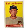 Image 1 : 1958 TOPPS BASEBALL BOB ANDERSON