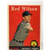 Image 1 : 1958 TOPPS BASEBALL RED WILSON