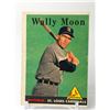 Image 1 : 1958 TOPPS BASEBALL WALLY MOON