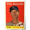 Image 1 : 1958 TOPPS BASEBALL PETE BURNSIDE