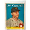 Image 1 : 1958 TOPPS BASEBALL ART CECCARELLI