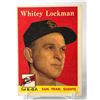 Image 1 : 1958 TOPPS BASEBALL WHITEY LOCKMAN