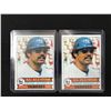 Image 1 : PAIR OF REGGIE JACKSON 1979 TOPPS BASEBALL CARDS