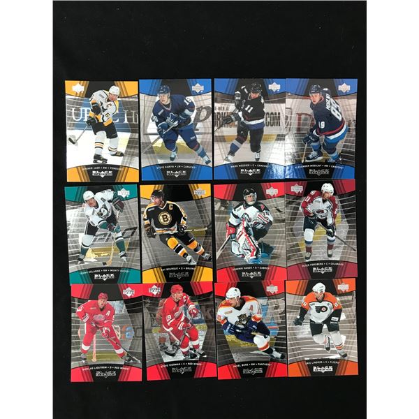 LOT OF BLACK DIAMOND STARS HOCKEY CARDS