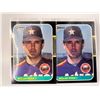 Image 1 : PAIR OF 1987 DONRUSS NOLAN RYAN CARDS *MINT*