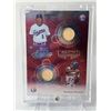 Image 1 : GAME USED BAT CARD GUERRERO/VIDRO