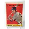 Image 1 : 1958 TOPPS BASEBALL EDDIE BRESSOUD