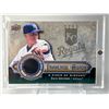 Image 1 : 2009 FRANCHISE HISTORY ZACH GREINKE GAME WORN JERSEY CARD