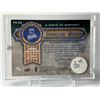 Image 2 : 2009 FRANCHISE HISTORY ZACH GREINKE GAME WORN JERSEY CARD