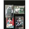 Image 1 : LOT OF 4 JERSEY/LTD ED/ROOKIE/AUTO NHL HOCKEY CARDS