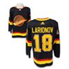 Image 1 : IGOR LARIONOV SIGNED VANCOUVER CANUCKS ADIDAS PRO JERSEY (EAST COAST SPORTS COA)