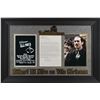 Image 1 : Robert Deniro The Godfather Part 2 Signed & Framed 8.5x11 1 Page Contract BECKET COA