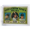 Image 1 : 1972 TOPPS BASEBALL ROOKIE STARS (CARLTON FISK ROOKIE CARD)