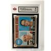 Image 1 : 1968 TOPPS ROOKIE STARS JOHNNY BENCH ROOKIE CARD (KSA 5)