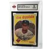 Image 1 : 1959 TOPPS #387 DON DRYSDALE KSA GRADED 8