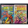 Image 1 : MONSTERS ON THE PROWL #23 AND SUB-MARINER #27 (MARVEL COMICS)