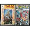 Image 1 : TUROK DINOSAUR HUNTER #1 AND DEATHLOK #1 (VALIANT AND MARVEL COMICS)