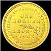 Image 2 : 1903 Lewis & Clark Rare Gold Dollar CLOSE UNC