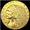 1909-D $5 Gold Half Eagle UNCIRCULATED