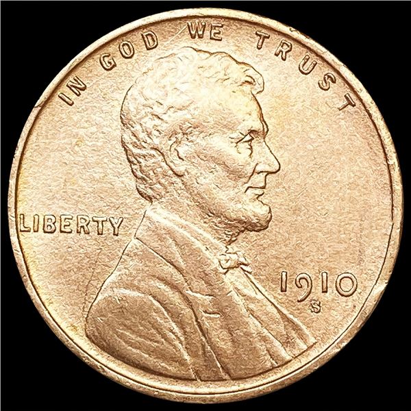 1910-S Wheat Cent UNCIRCULATED