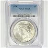 1924 Silver Peace Dollar PCGS MS65