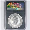 Image 2 : 2019P Australia 1oz S$1 Bird of Paradise NGC MS70