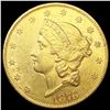 Image 1 : 1876 $20 Gold Double Eagle UNCIRCULATED