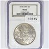 Image 1 : 1878 7/8TF Morgan Silver Dollar NGC MS62
