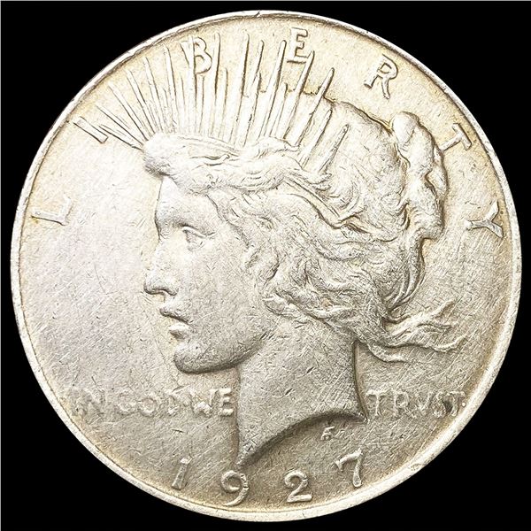 1927-D Silver Peace Dollar CLOSE UNCIRCULATED