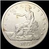 Image 1 : 1877 Silver Trade Dollar NICE CIRCULATED