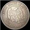 Image 2 : 1877 Silver Trade Dollar NICE CIRCULATED