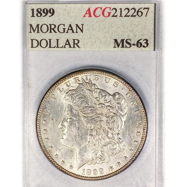 1899 Morgan Silver Dollar ACG MS63